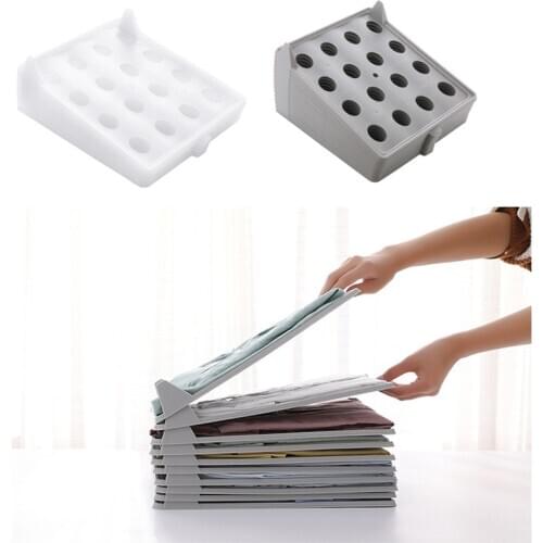 5pc Folding Board Clothing Folder Board Clothing Storage Board Arrangement Pajamas Shirt Convenient T-Shirt Wardrobe Organizer