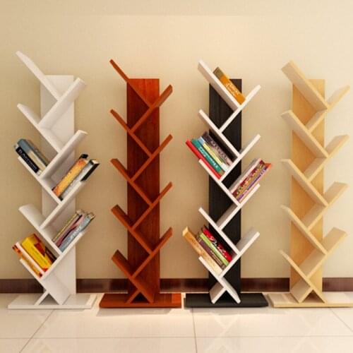 9-layer solid wood bookshelf floor full solid wood three-dimensional study bookcase shelf