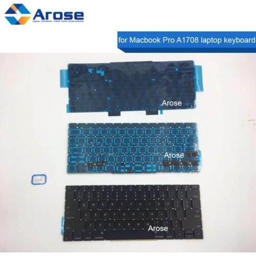 A1708 keyboard with backlight US UK for Macbook Pro A1708 laptop keyboard