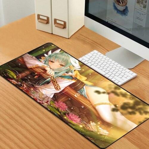 Anime laptop mouse pad gamer office 90x40cm large gaming mouse pad notebook mouse padlovelymouse pad