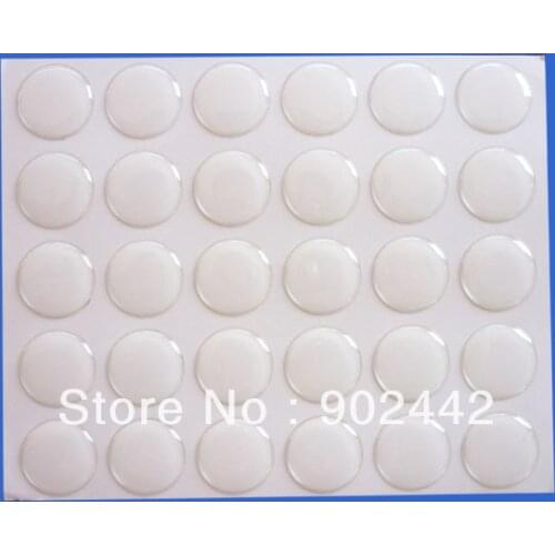 Free Shipping: Wholesale 1000 pcs/lot 21 mm Clear Round Self-adhesive Crystal Epoxy Sticker For DIY Jewelry Crafts