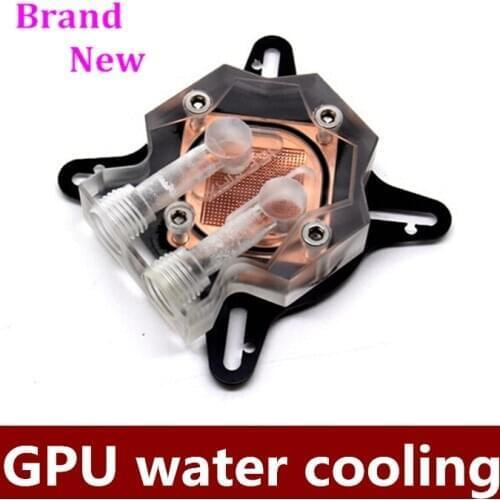 5PCS/LOT VGA Card GPU water cooling block waterblock For GTX4 GTX5 GTX6 GTX7 800 6800 universal for hole Pitch 43-61mm