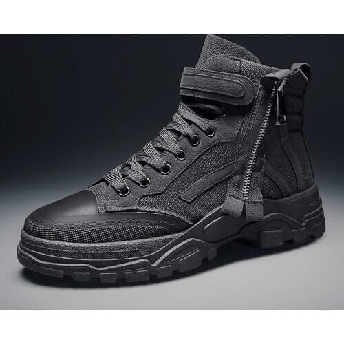 Winter Boots Men Leisure Ankle Boot Male High Quality Footwear Men Casual Shoes High Top