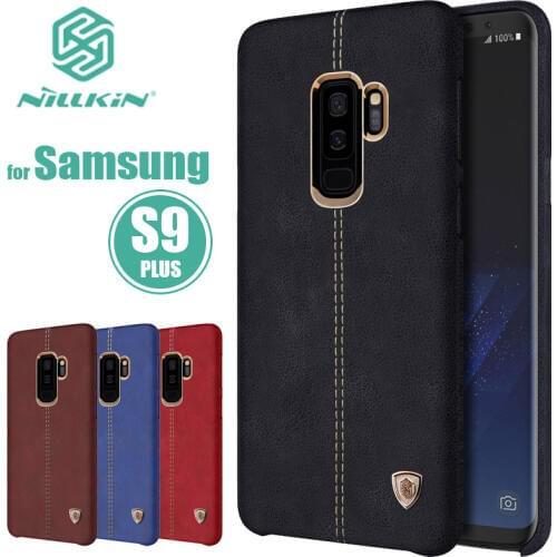 For Samsung Galaxy S9 S8 Plus Case Nillkin Englon Leather Back Cover Case Luxury Business Capa for Samsung S9 S8 Plus Phone Case