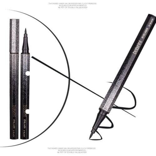Black Liquid Eyeliner Long-lasting Waterproof Quick-dry Eye Liner Pencil Tools