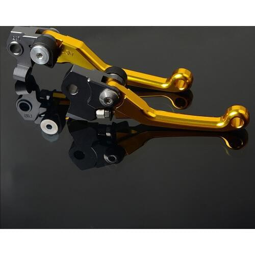 CNC For suzuki RMZ250 2004 Brake Clutch Levers CNC Aluminum Dirt bike Pivot Lever