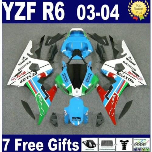 Customize OEM Race Road motorcycle fairing kits For Yamaha YZF R6 2003 2004 2005 plastics R6s 04 03 aftermarket fairings body