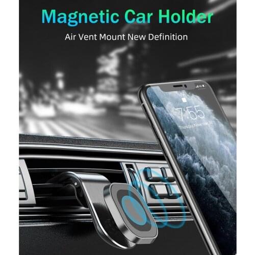 Magnetic Car Phones Holder Universal Car Air Outlet Gravity Mobile Phone Bracket Magnetic Car GPS Navigation Holder Mount