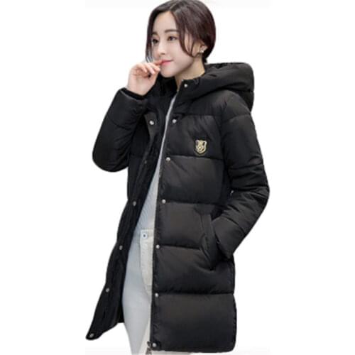 New 2020 Long Parkas Female Women Winter Coat Thickening Cotton Winter Jacket Womens Outwear Parkas for Women Winter Outwear s