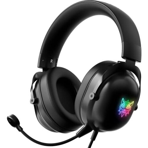 ONIKUMA X11 Wired Headset LED 3.5mm+USB Gaming Desktop Computer Headset for PS4 / PC / / Laptop / Tablet / Phone / NS