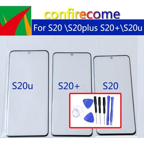Replacement Original LCD Front Outer Lens For Samsung Galaxy S20 G980 G981 S20+ S20 Plus S20 Utral G988 Touch Screen Glass