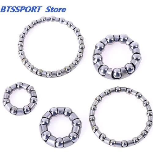 1 PC Bicycle Headset Steel Balls Bowl Group Set Frame Front Fork Rear Pearl Retainers Cycling Headset Bearing Parts Tools
