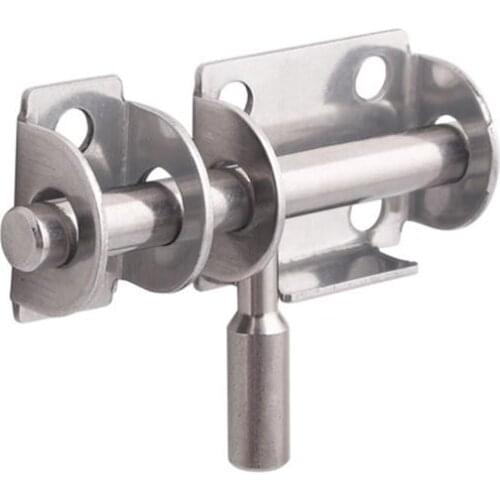 Stainless Steel Safety Door Bolts Latches Anti-Theft Lock Buckle Thickened Steel Bedroom Door And Window Latch Steel Bolt