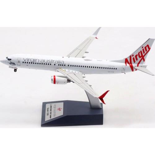 1:200 Scale Virgin Atlantic Airways B737-800 Airlines Model with Base Alloy Aircraft For Collectible Souvenir Show Gift Toys