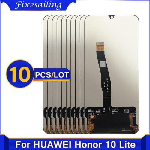 10PCS NEW ORIGINAL For Huawei Honor 10 Lite/ Honor 10i LCD Display Touch Screen Digitizer Assembly for Honor 10Lite Repair Part