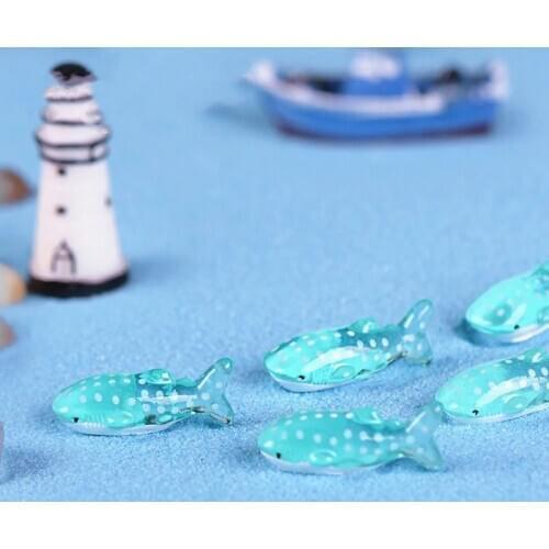 5pcs 11*27mm Blue Shark Resin Charms Pendant for Necklace Bracelet Earrings Jewelry Making DIY Findings Gift Hair Accessories