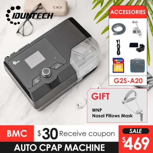 CPAP Auto CPAP Machine G2S C20/A20 Homeuse Medical Equipment CPAP Mask for Sleep Snoring and Apnea with NM4 Mask and Humidifier