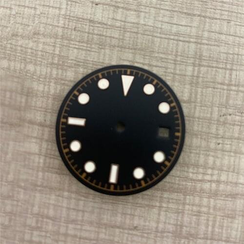 30.5MM Watch Dial for ETA 2824 Automatic Watch Movement Replacement Blue Luminous Dial for ETA 2824 Automatic Movement