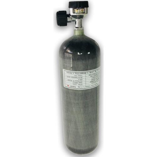 AC16821 High Pressure 6.8L 300bar Gas Cylinder For Compressed Rifle Airgun Aqualung Dive Pcp Rifle With Valve Drop Shipping