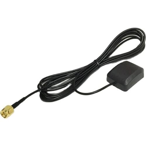 GPS active antenna SMA Male plug 3M cable for Car GPS Navigation #1