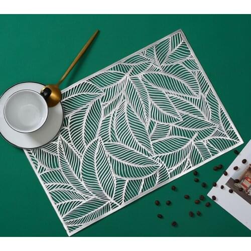 Placemat Table Mat Tableware Pad Bowl Coaster Non-Slip Table Placemat Furniture Decoration Mat Kitchen Placemat