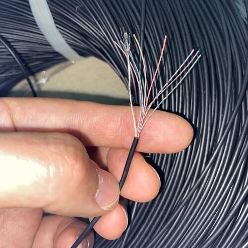 Soft lacquered wire 2/3/4/5/6/8core Air conditioning cable enamel covered wire Headphone Wire OD 1.4mm enamel-insulated wire