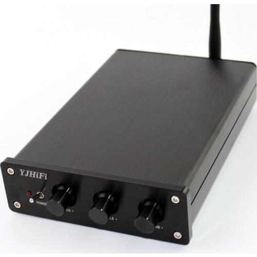 2.1 channel Class D desktop amplifier 2x50W+100W HIFI TPA3116 + CSR4.0 Bluetooth Digital Amplifier