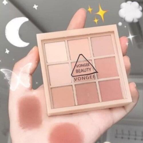 5 Styles Eyeshadow Tray Palette Matte Glitter Eye Shadow Palette Foggy Makeup Comestic Set Lasting Effect Pigment Powder TSLM1