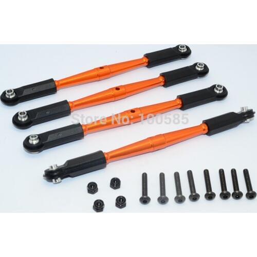HPI CRAWLER KING ALUMINIUM FRONT+REAR ANTI-THREAD LINK PARTS (295MM WHEELBASE) - 4PCS