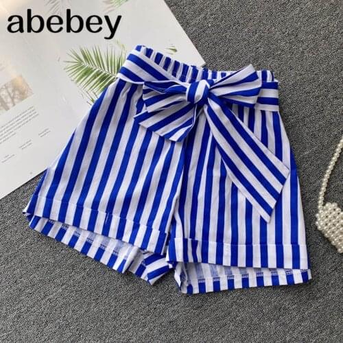 Summer vintage shorts women vetement femme loose high waist pantalones cortos mujer wild spodenki damskie