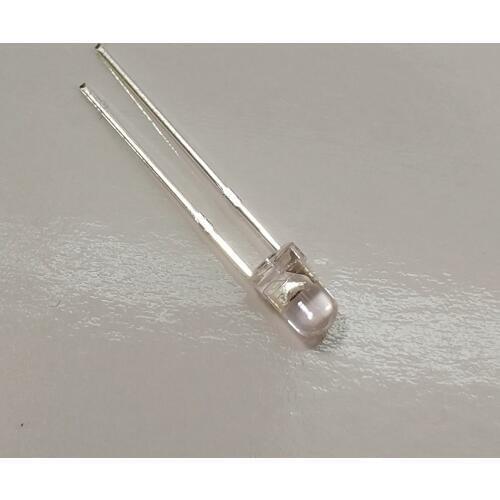 3mm white hair red highlight short foot lamp 3AR2UC red LED light emitting diode factory direct sales