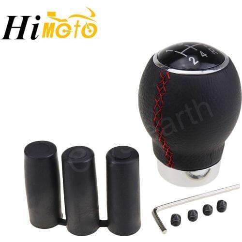 Universal Manual 5 Speed Gear Shift Knob Car Styling MT 5-Speed Gearstick Shift Knob Shifter Lever For Peugeot Toyota Mazda Audi