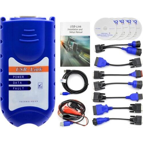 USB-Link Software Diesel Truck Diagnosis Tool Interface and Software All Installers, Bluetooth Optional