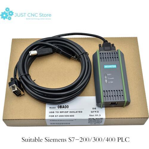 USB-MPI DP PPI Siemens S7-200/300/400 PLC Programming Cable USB A2 6GK1 571-0BA00-0AA0 PC Adapter for S7 System copper wire