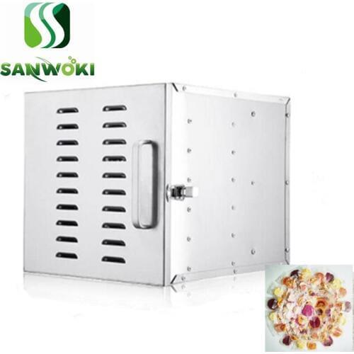6 trays Dehydrated vegetables making machine fruit tea maker seafood drying machine Dried fruit machine fruit dehydrator