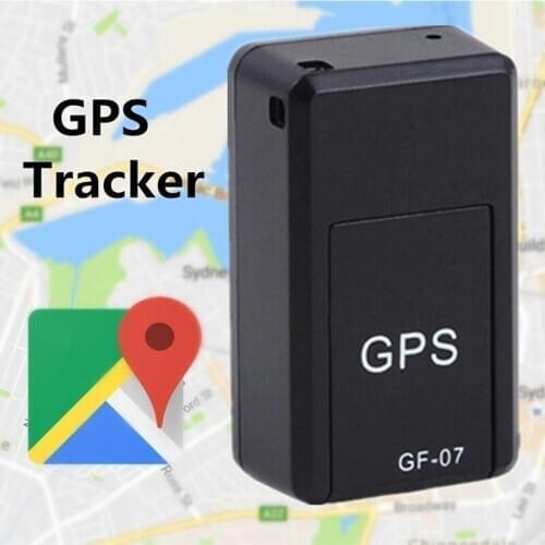 Vehemo GF-07 1pc Auto Mini GPS Tracker Mini GPS Tracker Locator Portable Car Callback Magnetic GPS Locator Positioner Real Time