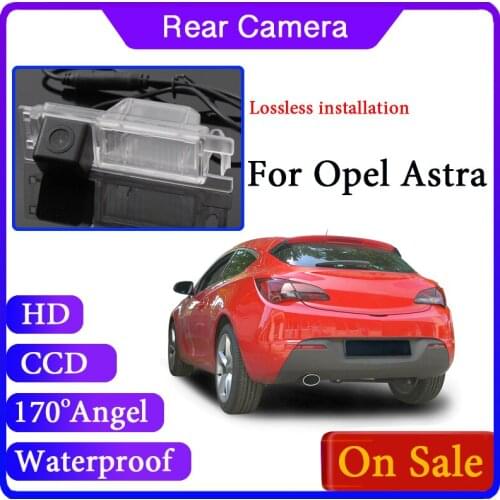 Car Rear View Back Up Camera For Opel Astra J P10 2009~2015 HD Reversing