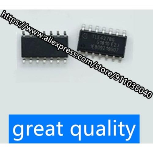 10pcs/lot TLE4278G SOP14 Brand new original car computer board vulnerable chip
