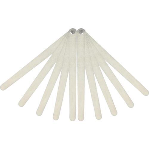 10 Pieces Metal Clarinet Leaf Springs Sax Flute Clarinet Repair Parts Silver 30x2.4mm