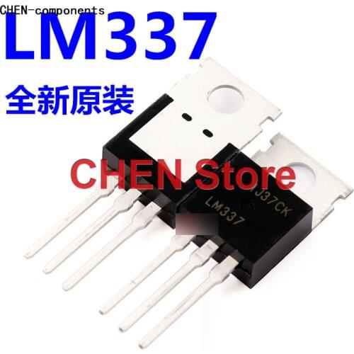 10pcs Brand new original LM337 TO-220 high performance linear regulator