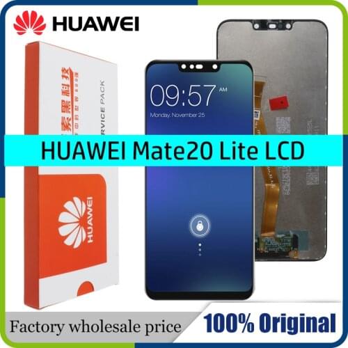 100% Original Screen Huawei Mate20 Lite LCD Display Touch Screen Digitizer For Huawei Mate 20 Lite LCD Screen SNE LX1 LX2 LX3
