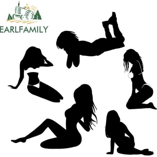 BLKUOPAR for Sexy Girl Decals Vinyl Car Stickers Laptop Waterproof Refrigerator Sunscreen Funny Motorcycle Helmet Decoration