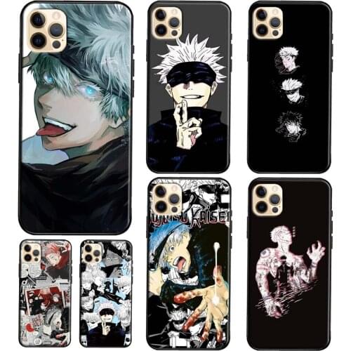 Satoru Gojo Soft TPU Case For iPhone 12 Mini 11 Pro Max 6S 7 8 Plus X XR XS Max SE 2020 Case Cover