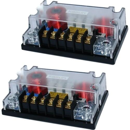 2800Hz 180W 2 Way Crossover Audio Board Tweeter Bass Speaker Frequency Divider 4Ohm 8Ohm Speaker Filter Car Audio Modification