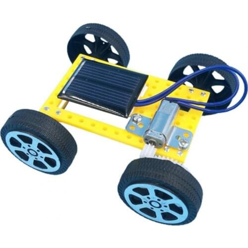 DIY Solar Power Science Experiment Toy Kid-safe Teamwork Ability Plastic Educational Projects Solar Kit for Family