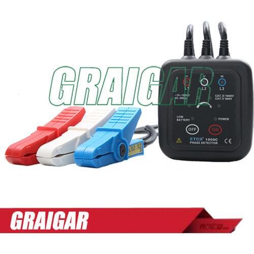 ETCR1000C Non-contact Phase Sequence Detection Phase Detector