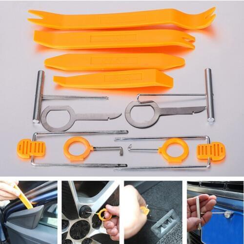 12pcs/set Plastic Pry Tool Trim Removal Tool Car Accessaries for Geely Vision SC7 MK CK Cross Gleagle SC7 Englon SC3 SC5 SC6 SC7