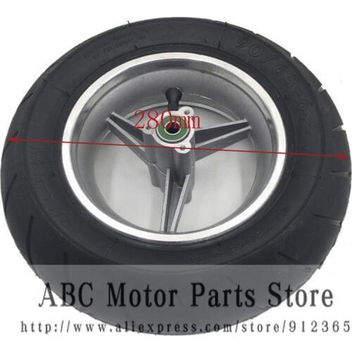 90/65-6.5 inch Pocket Bike Front Wheels Tyres Mini Racing bike tire tubeless vacuum for 47cc/49cc 2 stroke small motorcyle