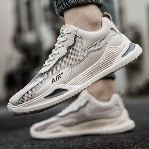 Men Running Shoes 2021 Fashion Autumn Casual Sneakers Comfortable Mesh Outdoor Sports Shoes Lightweight Gym Jogging Mens Shoes