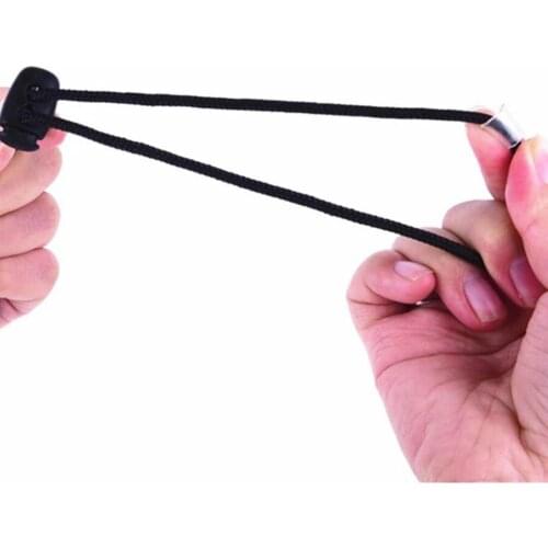 Nylon Single Carabiner Lanyard Safety Rock Climbing Rope Cord Outdoor